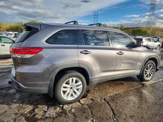 5TDJZRFH9HS434342 - 2017 TOYOTA HIGHLANDER SE GRAY photo 3