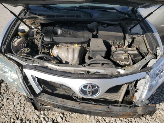 4T4BF3EK4BR126748 - 2011 TOYOTA CAMRY BASE GRAY photo 11