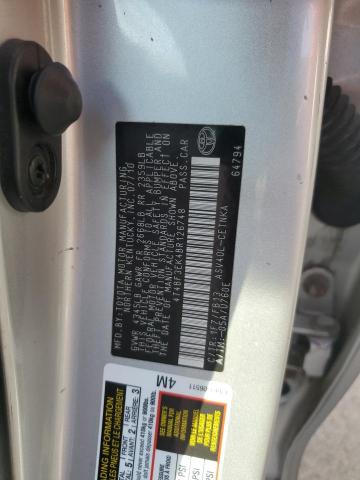 4T4BF3EK4BR126748 - 2011 TOYOTA CAMRY BASE GRAY photo 13