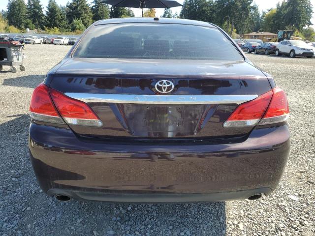 4T1BK3DBXBU432733 - 2011 TOYOTA AVALON BASE Bordeaux photo 6