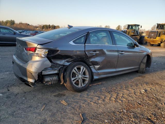 5NPE34AF8JH679690 - 2018 HYUNDAI SONATA SPORT GRAY photo 3