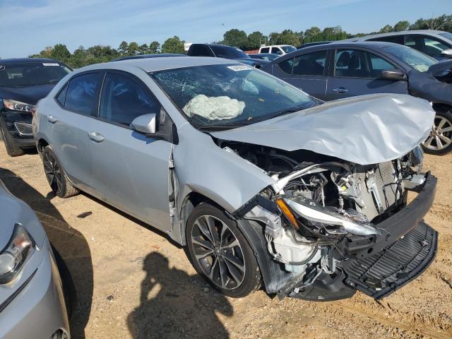 2T1BURHE3KC181394 - 2019 TOYOTA COROLLA L 银色 照片 4