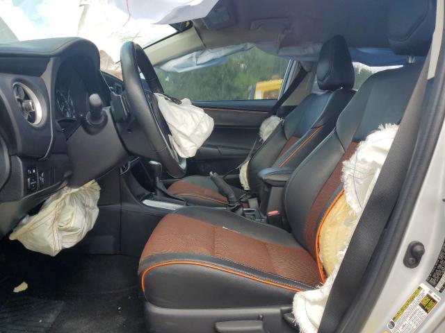 2T1BURHE3KC181394 - 2019 TOYOTA COROLLA L 银色 照片 7