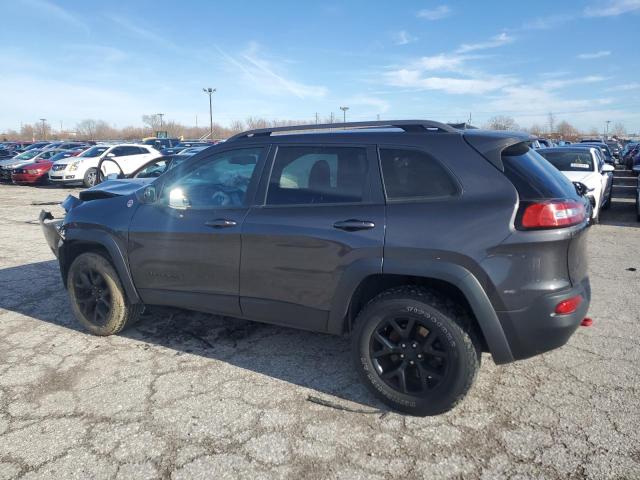 1C4PJMBS7GW288639 - 2016 JEEP CHEROKEE TRAILHAWK CHARCOAL photo 2