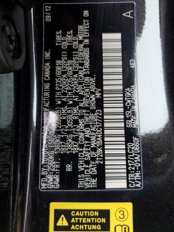 2T2BK1BA4DC177723 - 2013 LEXUS RX 350 BASE Qara foto 13