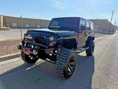 1C4BJWDG1DL515903 - 2013 JEEP WRANGLER U SPORT BLACK photo 2