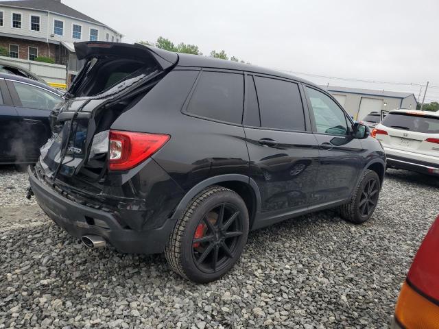 5FNYF8H50LB019444 - 2020 HONDA PASSPORT EXL أسود صورة 3