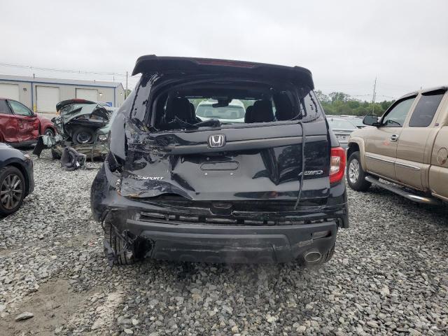 5FNYF8H50LB019444 - 2020 HONDA PASSPORT EXL أسود صورة 6