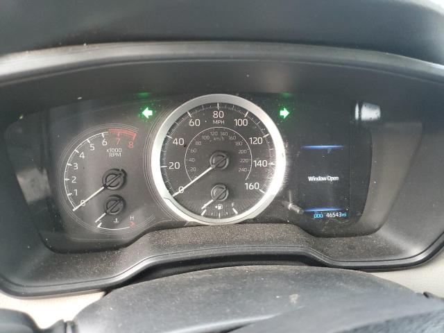 JTDEPRAE6LJ107682 - 2020 TOYOTA COROLLA LE BLUE photo 9