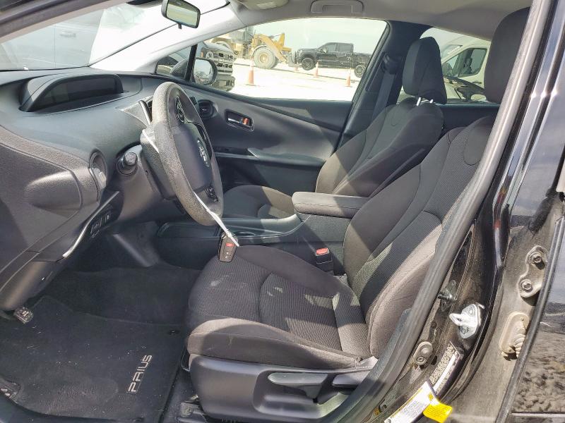 JTDKARFU5K3096004 - 2019 TOYOTA PRIUS შავი ფოტო 7