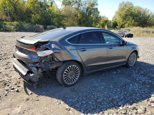 3FA6P0K98HR112967 - 2017 FORD FUSION TITANIUM Grafit foto 3