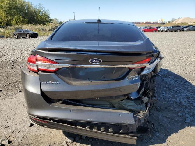 3FA6P0K98HR112967 - 2017 FORD FUSION TITANIUM Grafit foto 6