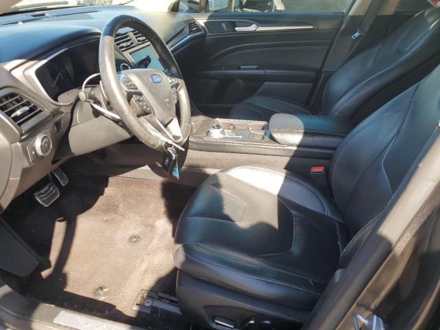 3FA6P0K98HR112967 - 2017 FORD FUSION TITANIUM Grafit foto 7