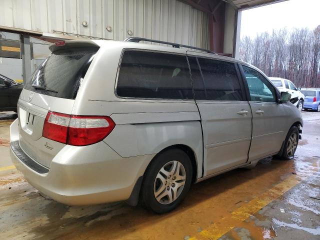 5FNRL38617B415493 - 2007 HONDA ODYSSEY EXL SILVER photo 3