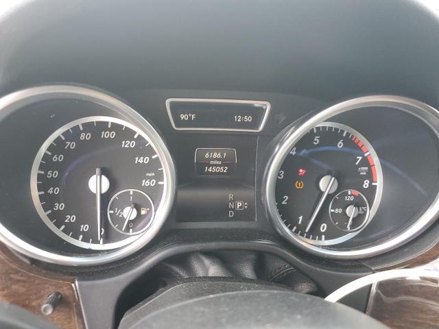 4JGDA5JB1EA350570 - 2014 MERCEDES-BENZ ML 350 WHITE photo 9