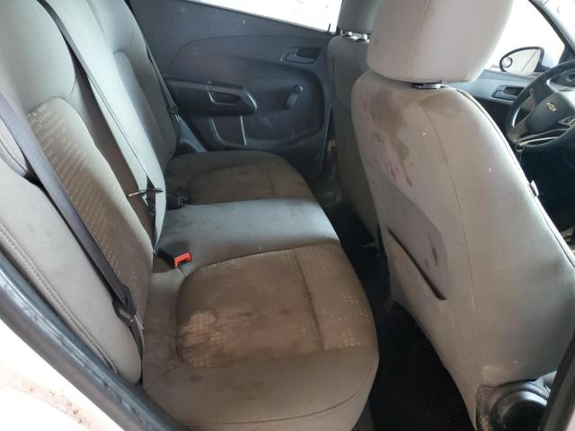 1G1JA6SHXG4103087 - 2016 CHEVROLET SONIC LS WHITE photo 10