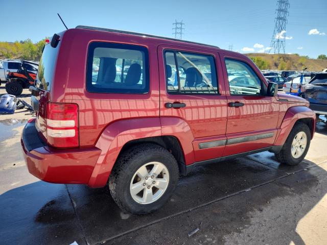 1C4PJMAK4CW183262 - 2012 JEEP LIBERTY SPORT RED photo 3