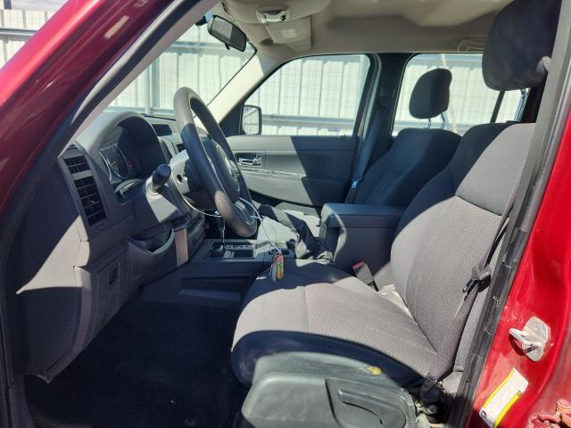 1C4PJMAK4CW183262 - 2012 JEEP LIBERTY SPORT RED photo 7