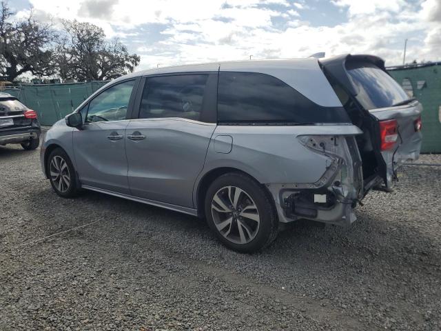5FNRL6H81PB014478 - 2023 HONDA ODYSSEY TOURING SILVER photo 2