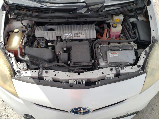 JTDKN3DU7C5479775 - 2012 TOYOTA PRIUS 白色 照片 11
