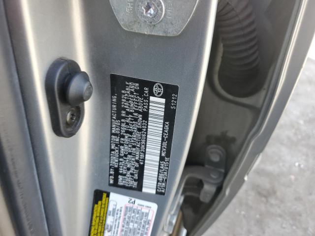 4T1BF30K96U624032 - 2006 TOYOTA CAMRY LE SILVER photo 12