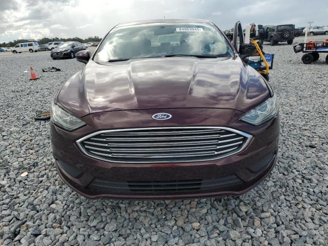 3FA6P0HD0HR290240 - 2017 FORD FUSION SE BURGUNDY photo 5