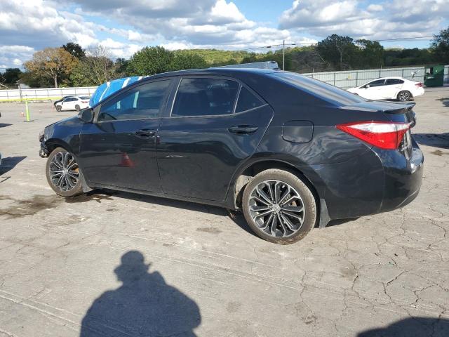 2T1BURHE3FC432954 - 2015 TOYOTA COROLLA L BLACK photo 2