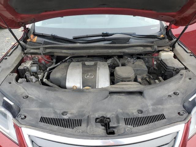 2T2BZMCA4GC024386 - 2016 LEXUS RX 350 BASE 红色 照片 12