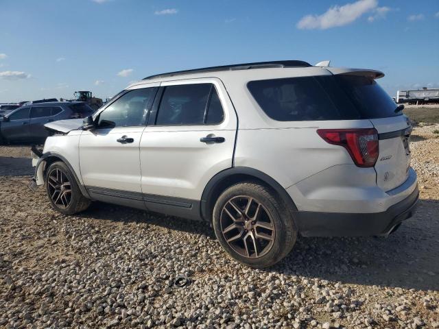 1FM5K8GT5GGD27084 - 2016 FORD EXPLORER SPORT WHITE photo 2