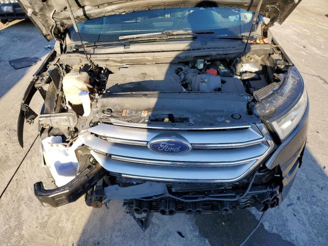 2FMTK4J82FBB37107 - 2015 FORD EDGE SEL GRAY photo 12