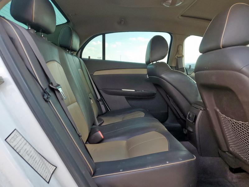 1G1ZE5EU0BF276110 - 2011 CHEVROLET MALIBU LTZ WHITE photo 10