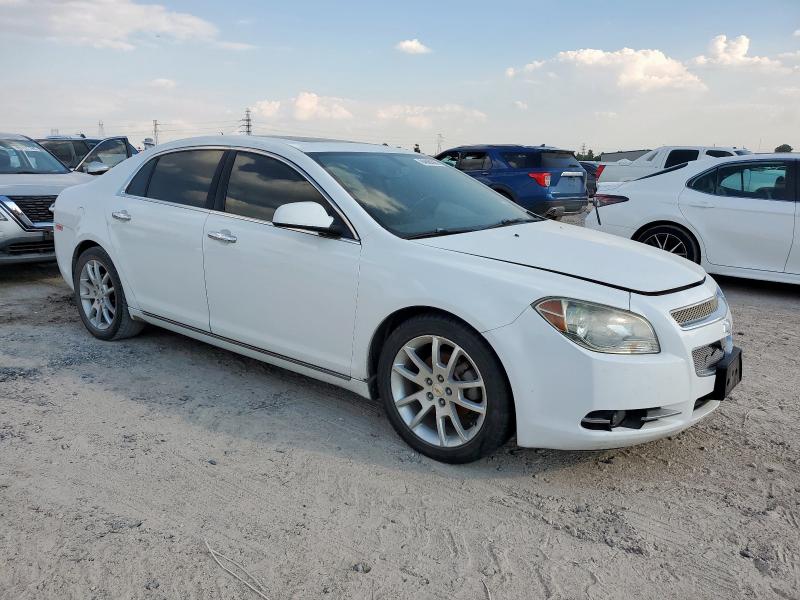 1G1ZE5EU0BF276110 - 2011 CHEVROLET MALIBU LTZ WHITE photo 4