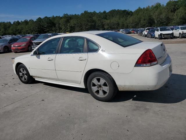 2G1WT57K791315037 - 2009 CHEVROLET IMPALA 1LT WHITE photo 2