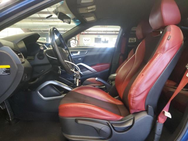 KMHTC6AE9HU318572 - 2017 HYUNDAI VELOSTER TURBO BLUE photo 7