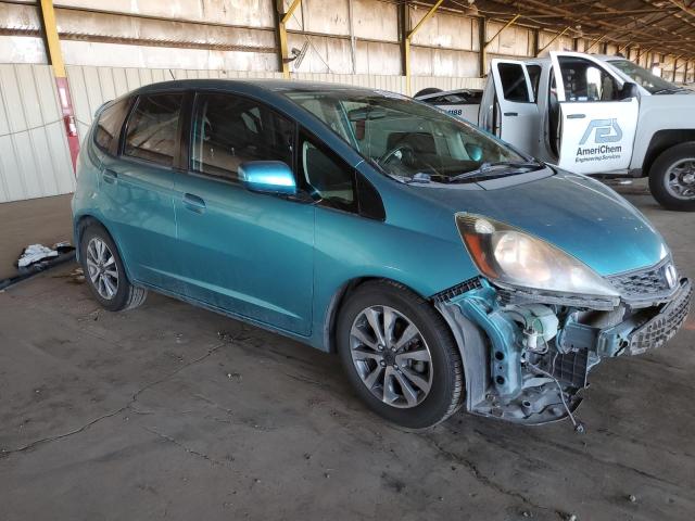 JHMGE8H51CC003103 - 2012 HONDA FIT SPORT TURQUOISE photo 4