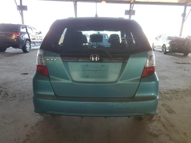 JHMGE8H51CC003103 - 2012 HONDA FIT SPORT TURQUOISE photo 6