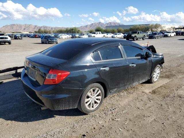 19XFB2F82CE382363 - 2012 HONDA CIVIC EX BLACK photo 3