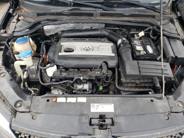 3VW4A7AJ6CM338581 - 2012 VOLKSWAGEN JETTA GLI Սև լուսանկար 11