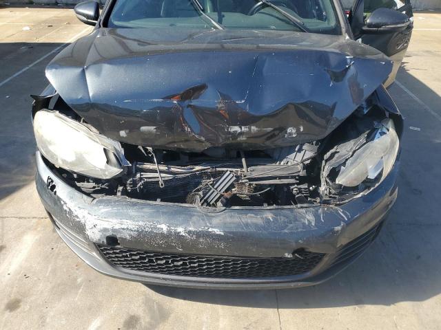 WVWHD7AJ3CW130587 - 2012 VOLKSWAGEN GTI BLACK photo 11