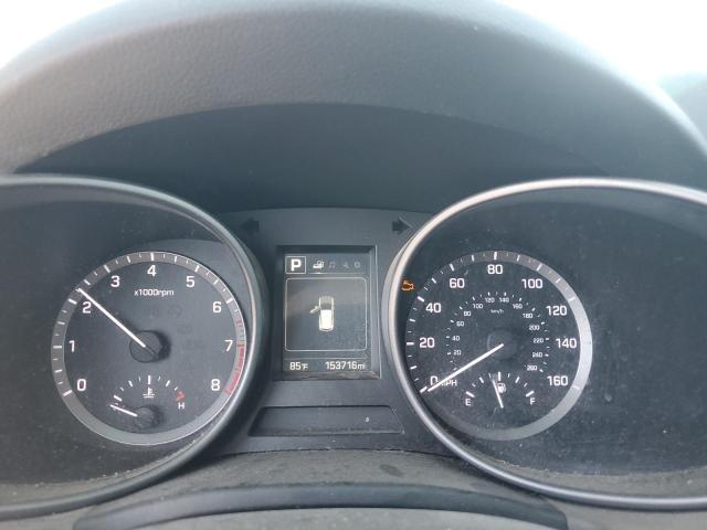 5NMZT3LB7JH077303 - 2018 HYUNDAI SANTA FE S GRAY photo 9