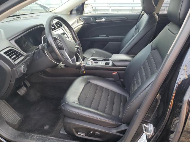 3FA6P0H99JR220253 - 2018 FORD FUSION SE BLACK photo 7