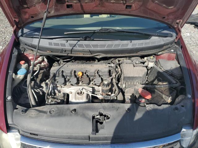 1HGFA16828L119450 - 2008 HONDA CIVIC EX MAROON photo 11