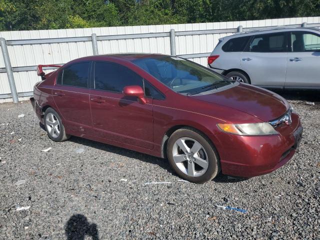 1HGFA16828L119450 - 2008 HONDA CIVIC EX MAROON photo 4