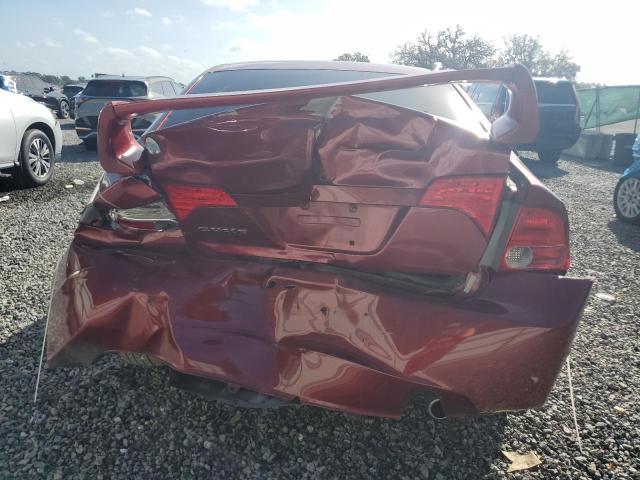 1HGFA16828L119450 - 2008 HONDA CIVIC EX MAROON photo 6