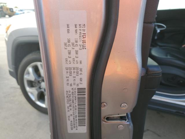 3C4NJDCB5LT137966 - 2020 JEEP COMPASS LIMITED 银色 照片 13