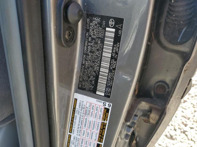 JTDBE30KX63040123 - 2006 TOYOTA CAMRY LE 灰色 照片 12