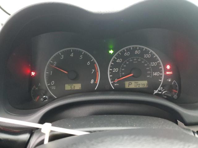 2T1BU4EE5CC853206 - 2012 TOYOTA COROLLA BASE GRAY photo 9