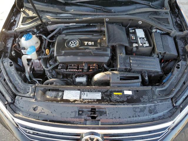 1VWDT7A30HC027104 - 2017 VOLKSWAGEN PASSAT R-LINE შავი ფოტო 11