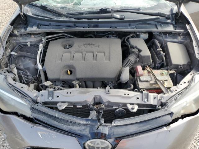 2T1BURHE4HC823369 - 2017 TOYOTA COROLLA L GRAY photo 11