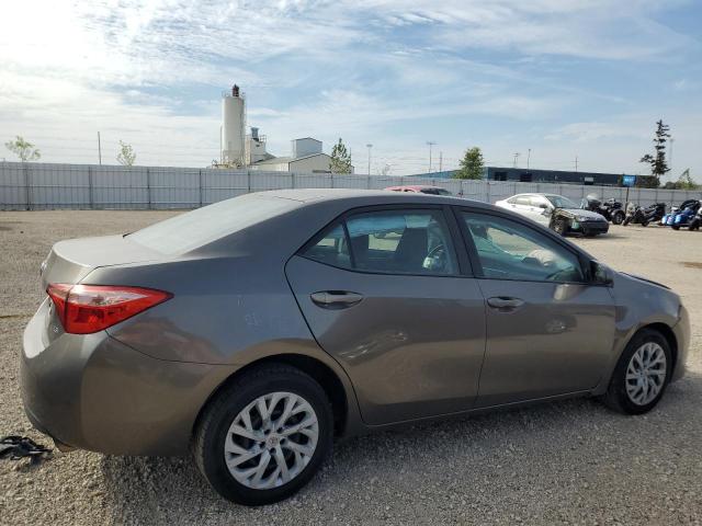 2T1BURHE4HC823369 - 2017 TOYOTA COROLLA L GRAY photo 3